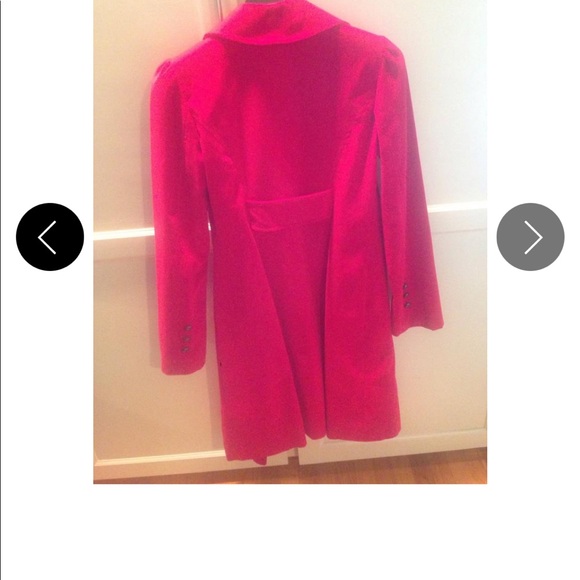 Beautiful red coat, wore it one time and decided red is not my color - Picture 3 of 6